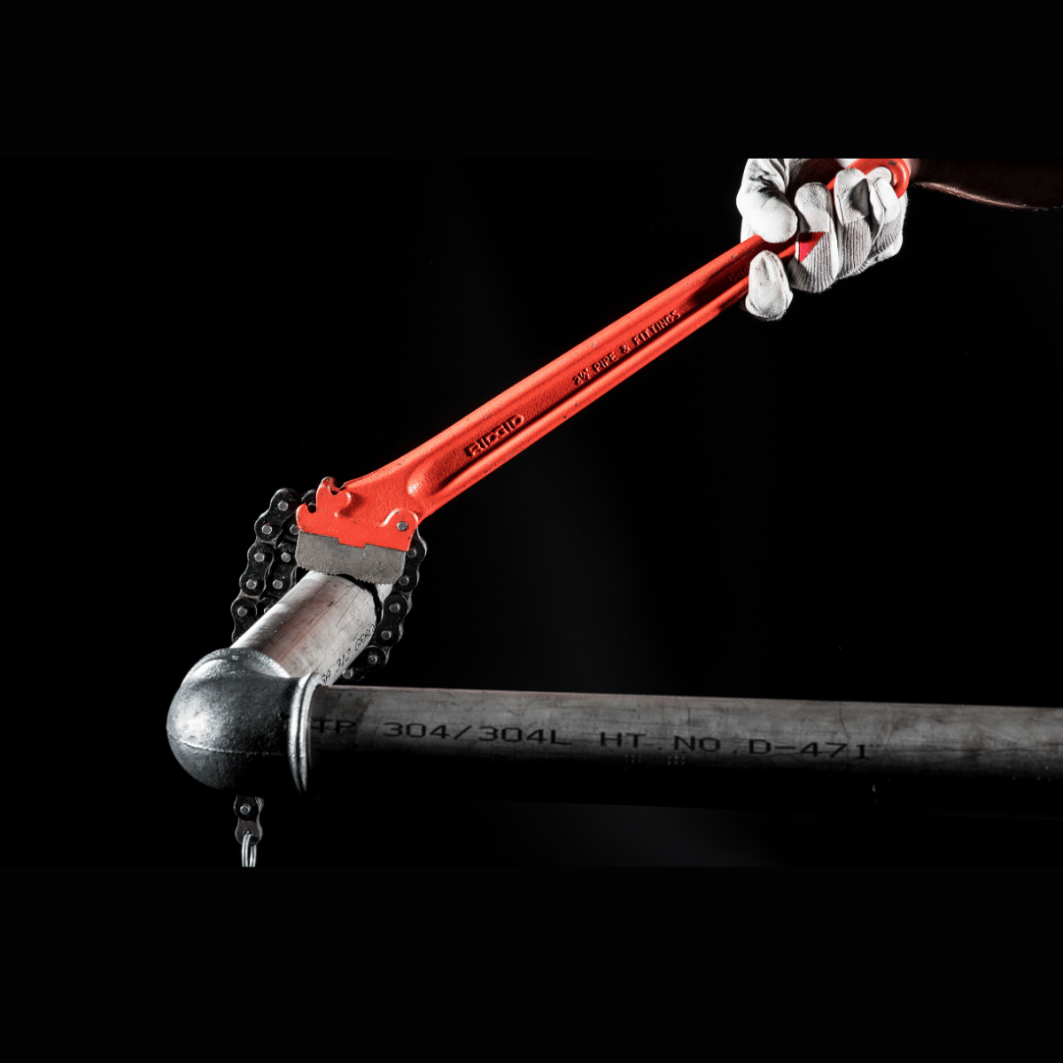 Ridgid C-12  2 İnç Zincirli Boru Anahtarı