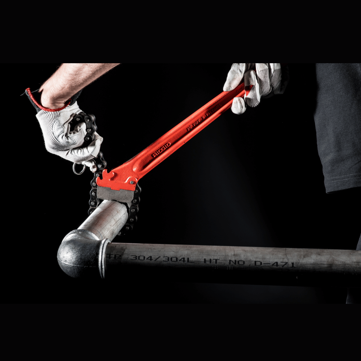 Ridgid C-18  2 İnç 1/2  Ağır Tip Zincirli Boru Anahtarı