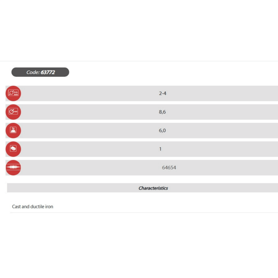 EGAMASTER 2-4 inc DÖKÜM DEMİR GİYOTİN TİPİ BORU KESİCİ