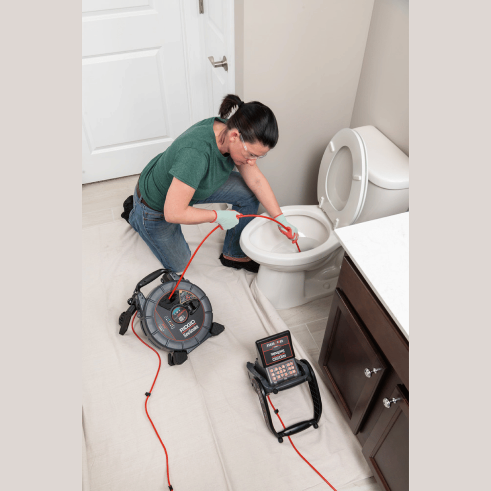 Ridgid SeeSnake® Micro Drain 20 Metre Vericili Kanal Görüntüleme Kamerası