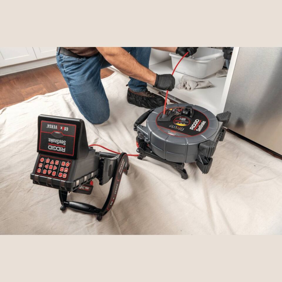 RIDGID SeeSnake® MİCRO REEL 30 METRE VERİCİLİ KANAL GÖRÜNTÜLEME KAMERASI