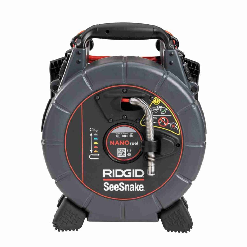 Ridgid SeeSnake® Nano Reel 25 Metre Vericili Kanal Görüntüleme Kamerası
