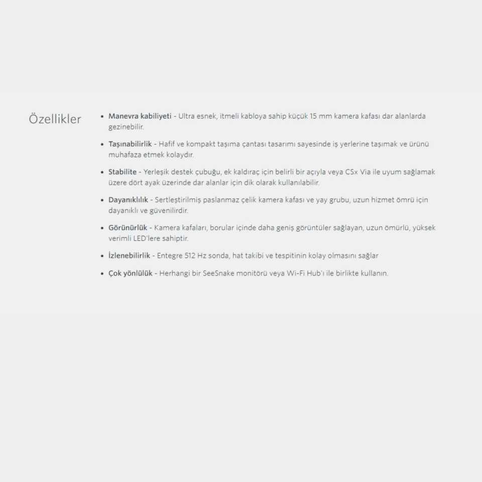 Ridgid SeeSnake® Nano Reel 25 Metre Vericili Kanal Görüntüleme Kamerası