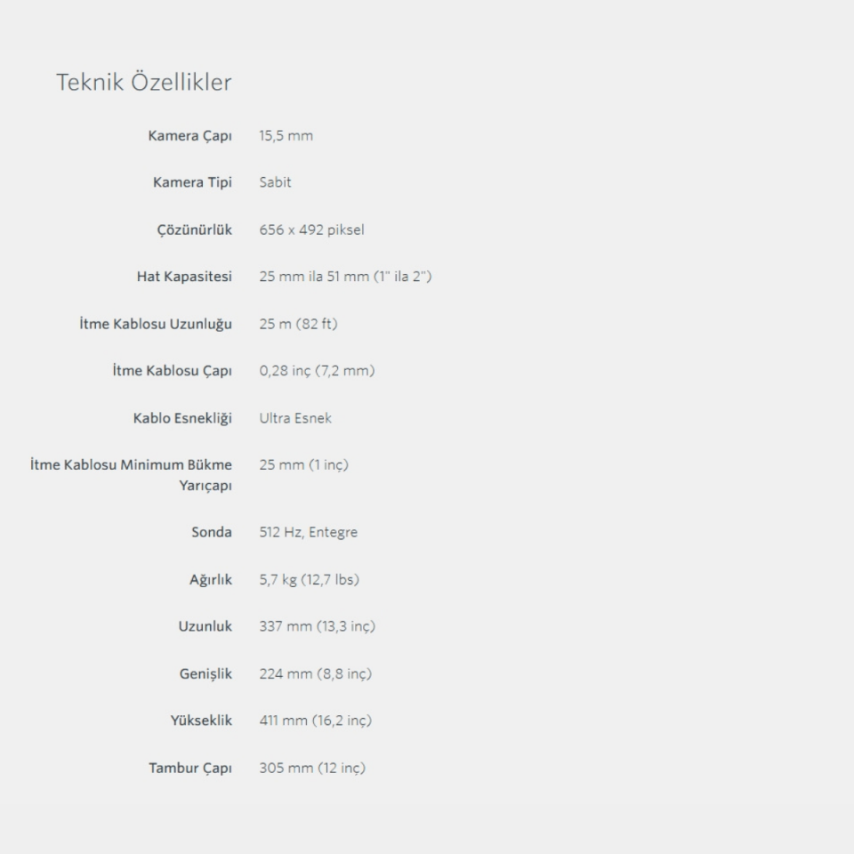 Ridgid SeeSnake® Nano Reel 25 Metre Vericili Kanal Görüntüleme Kamerası