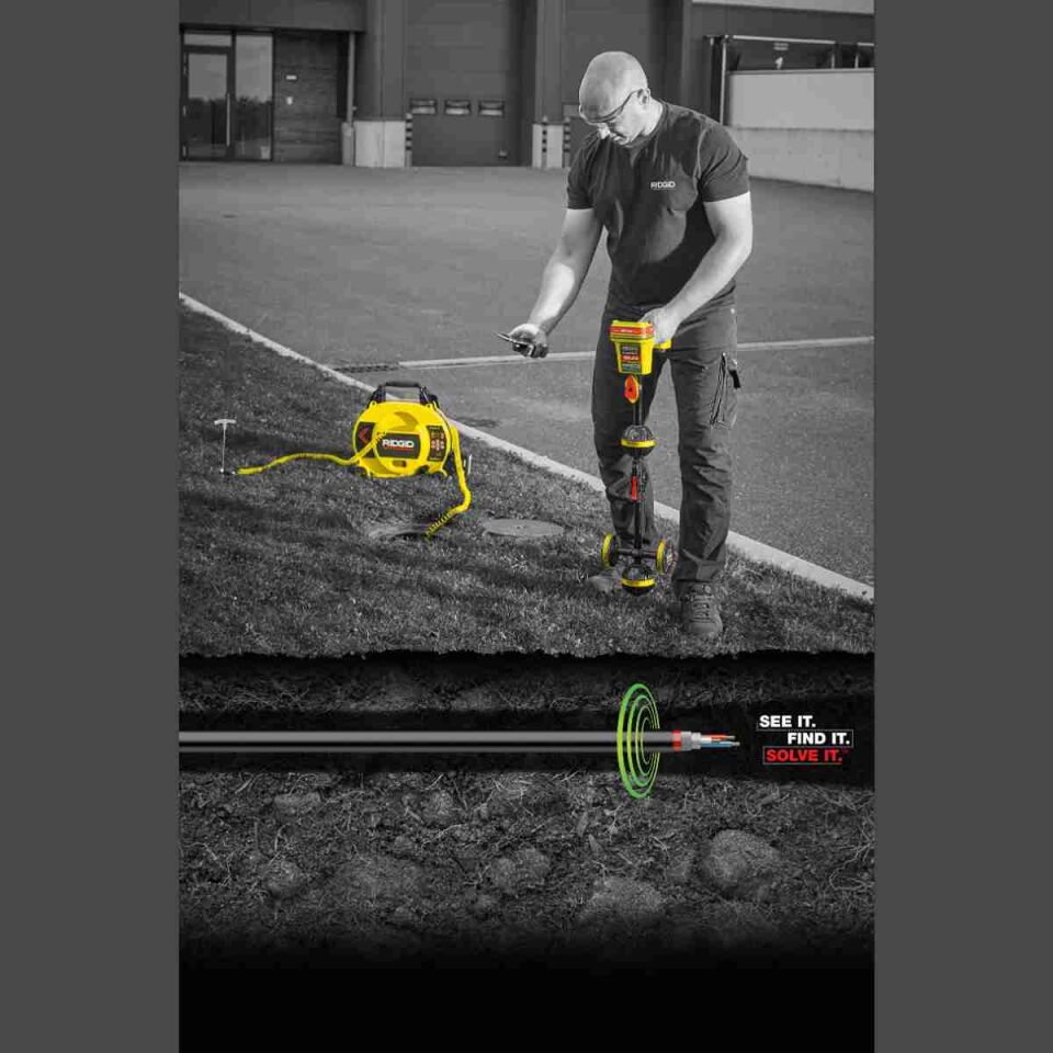 RIDGID SEEKTECH SR-24 TESPİT DEDEKTÖRÜ BLUETOOTH VE GPS ÖZELLİKLİ