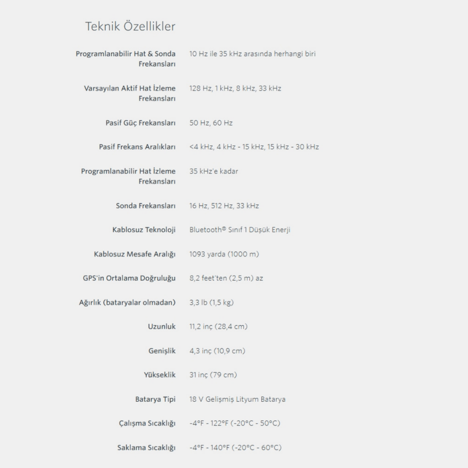 Ridgid Seektech SR-24 Tespit Dedektörü Bluetooth Ve Gps Özellikli
