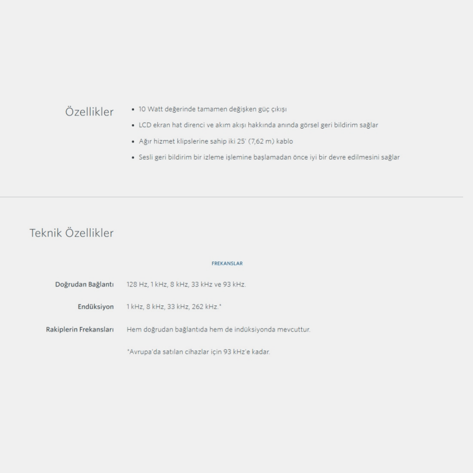 Ridgid Seektech ST-510 Sinyal Vericisi
