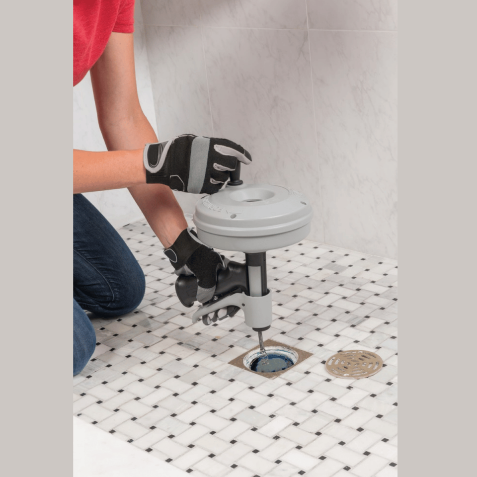 RIDGID KWİK SPİN AUTOFEED ÖZELLİKLİ EL TİPİ KANAL AÇMA