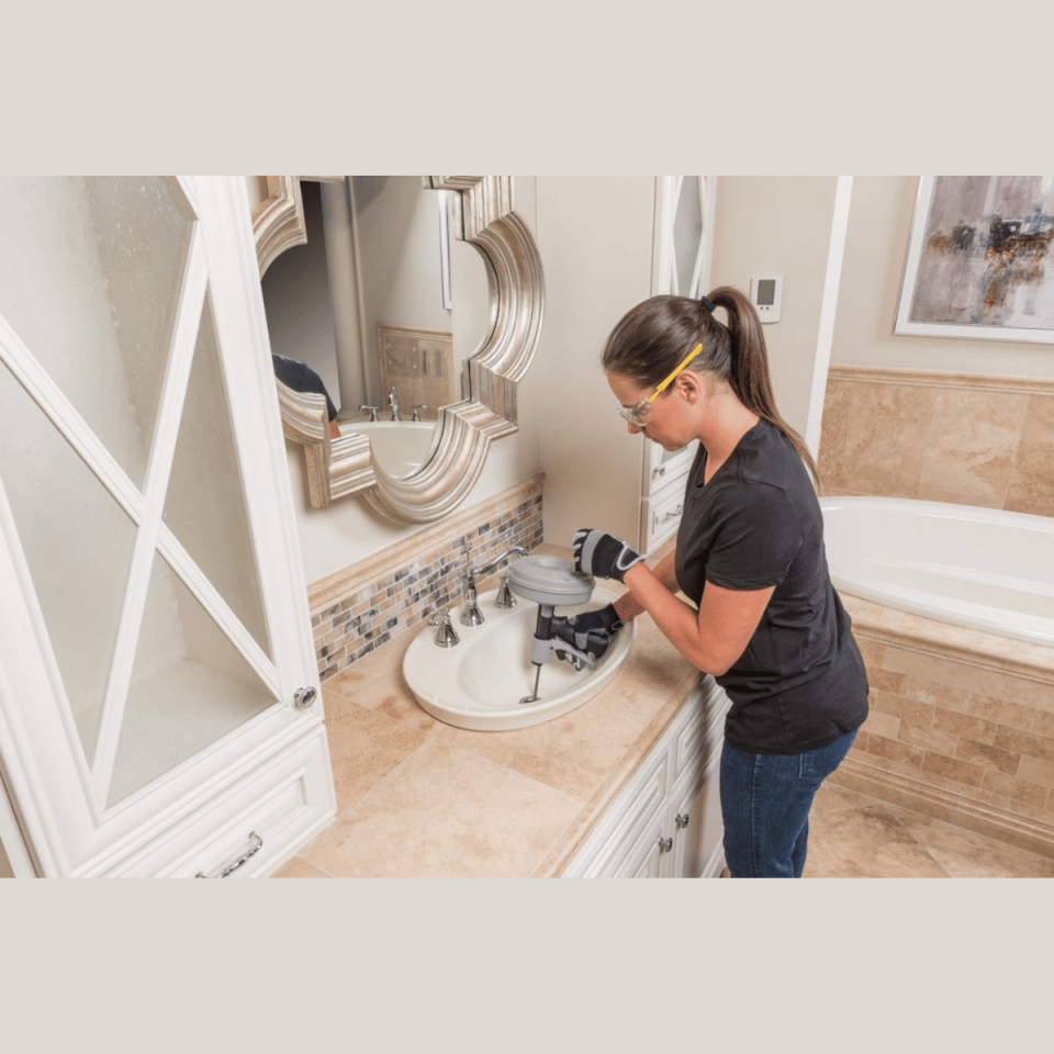 RIDGID KWİK SPİN AUTOFEED ÖZELLİKLİ EL TİPİ KANAL AÇMA