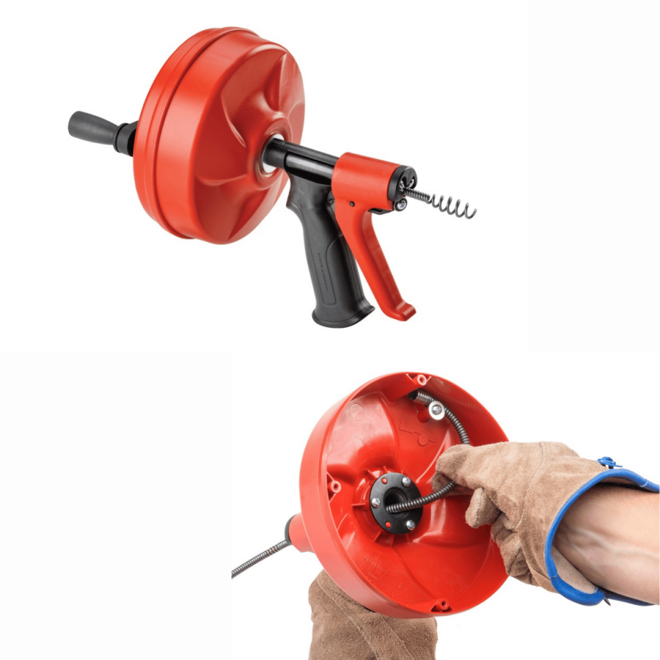 Ridgid Otomatik Beslemeli Mekanizmalı Power Spin Kanal Açma