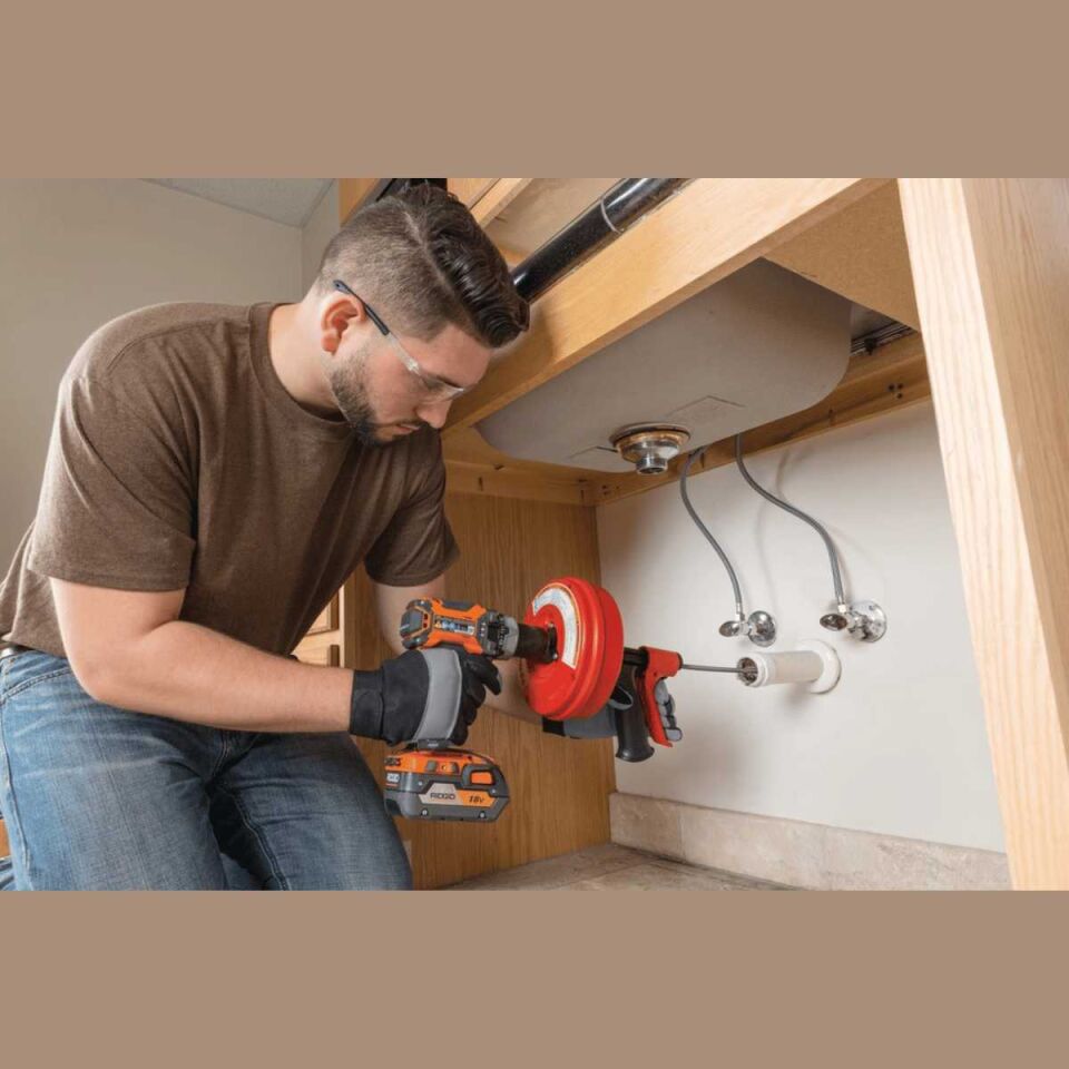 Ridgid Otomatik Beslemeli Mekanizmalı Power Spin Kanal Açma