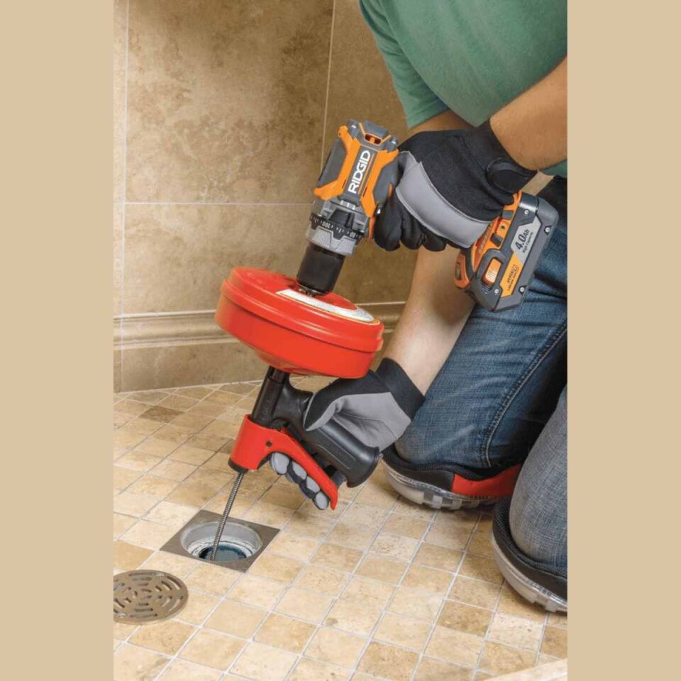 Ridgid Otomatik Beslemeli Mekanizmalı Power Spin Kanal Açma