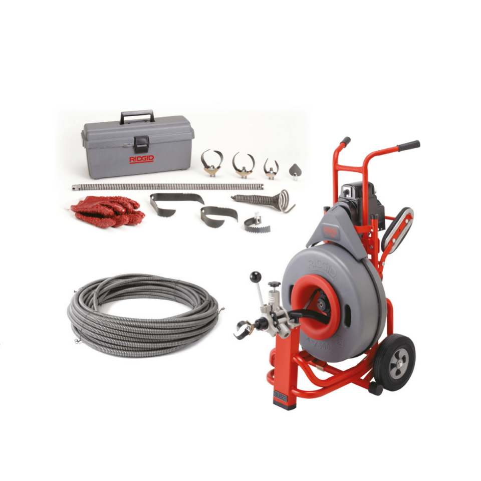 Ridgid K-7500 Tamburlu Kanal Açma Makinesi