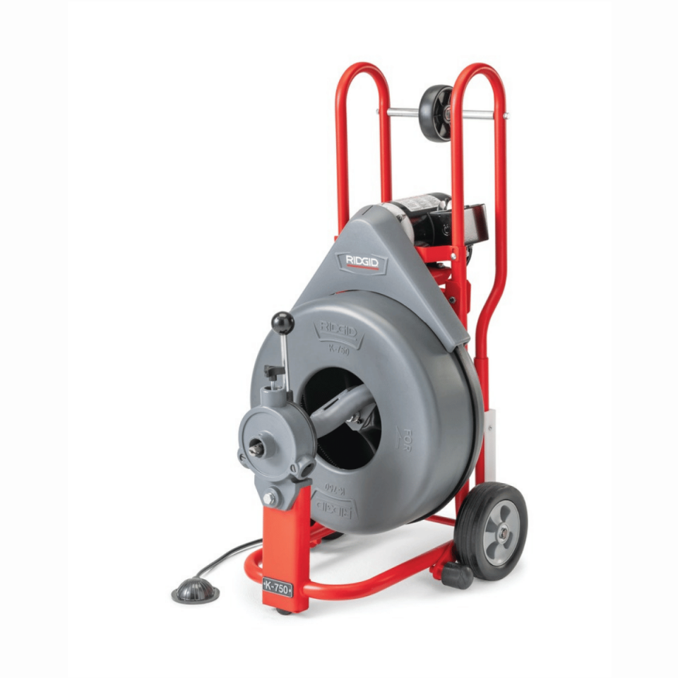 Ridgid K-750 Tamburlu Kanal Açma Makinesi