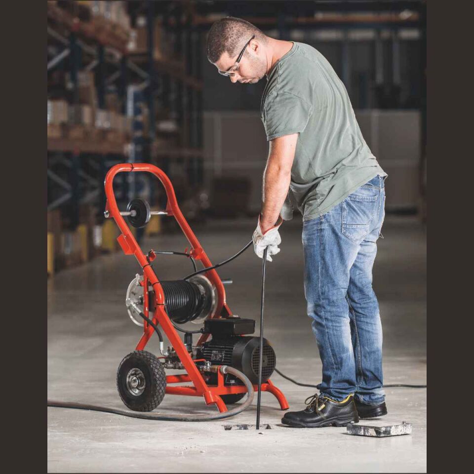RIDGID KJ-1590 ELEKTRİKLİ SU JETİ KANAL TEMİZLEME MAKİNESİ