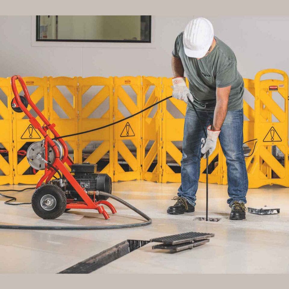 RIDGID KJ-1590 ELEKTRİKLİ SU JETİ KANAL TEMİZLEME MAKİNESİ