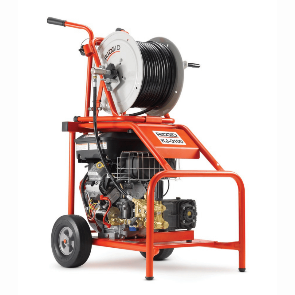 Ridgid KJ-3100 Su Jeti Kanal Temizleme Makinesi