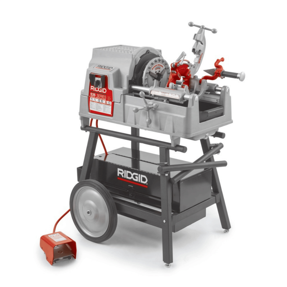 Ridgid Model 535 Nervürlü Demire Diş Açma Makinesi