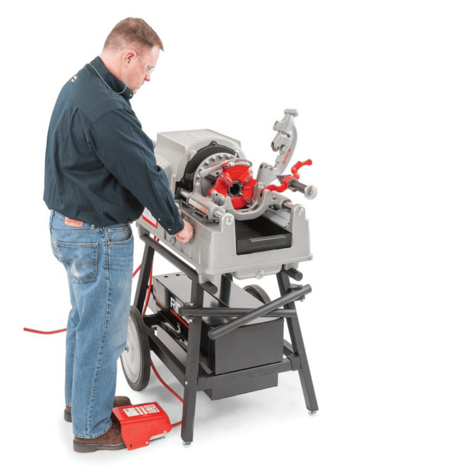 RIDGID MODEL 535 NERVÜRLÜ DEMİRE DİŞ AÇMA MAKİNESİ