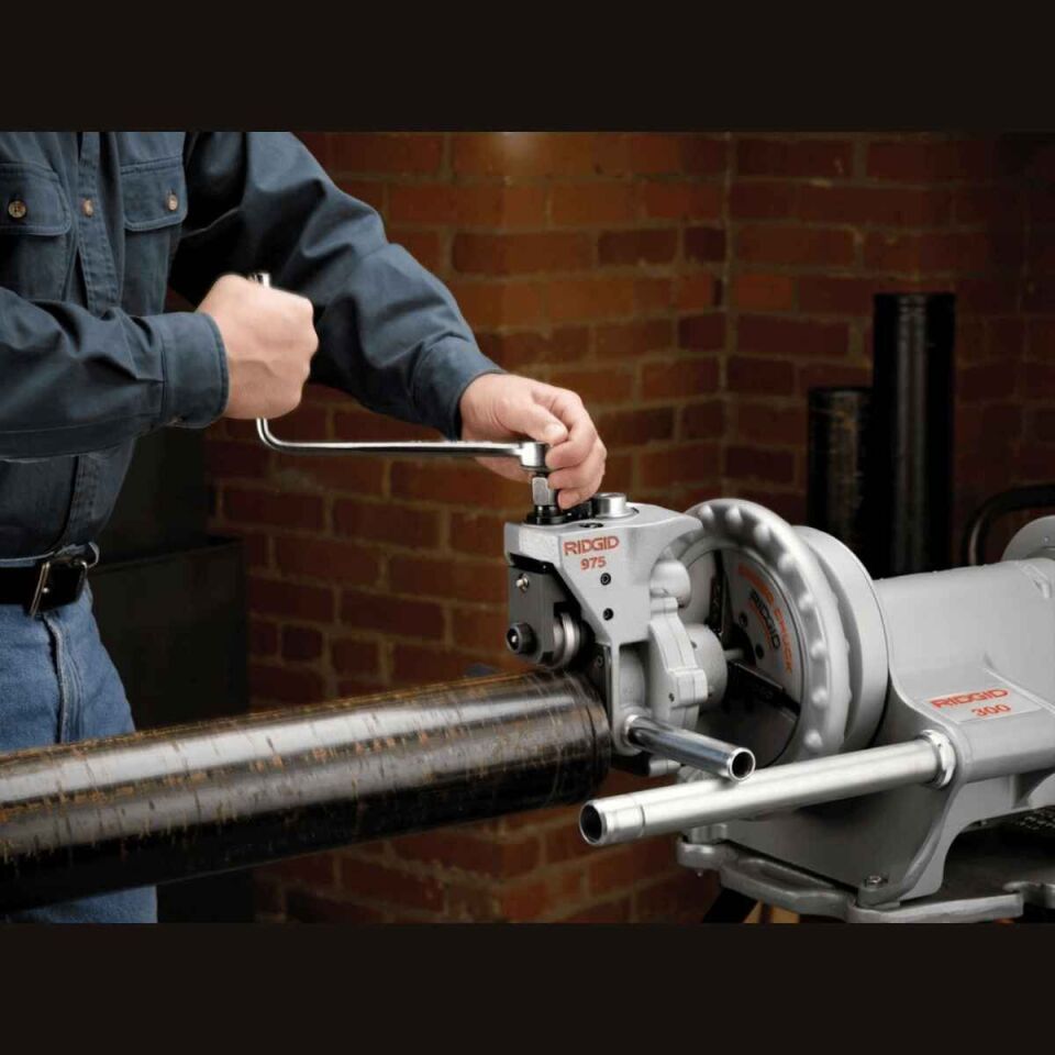 RIDGID KOMBO 975 YİV AÇMA ALETİ VE 300 KOMPAKT DİŞ AÇMA MAKİNESİ
