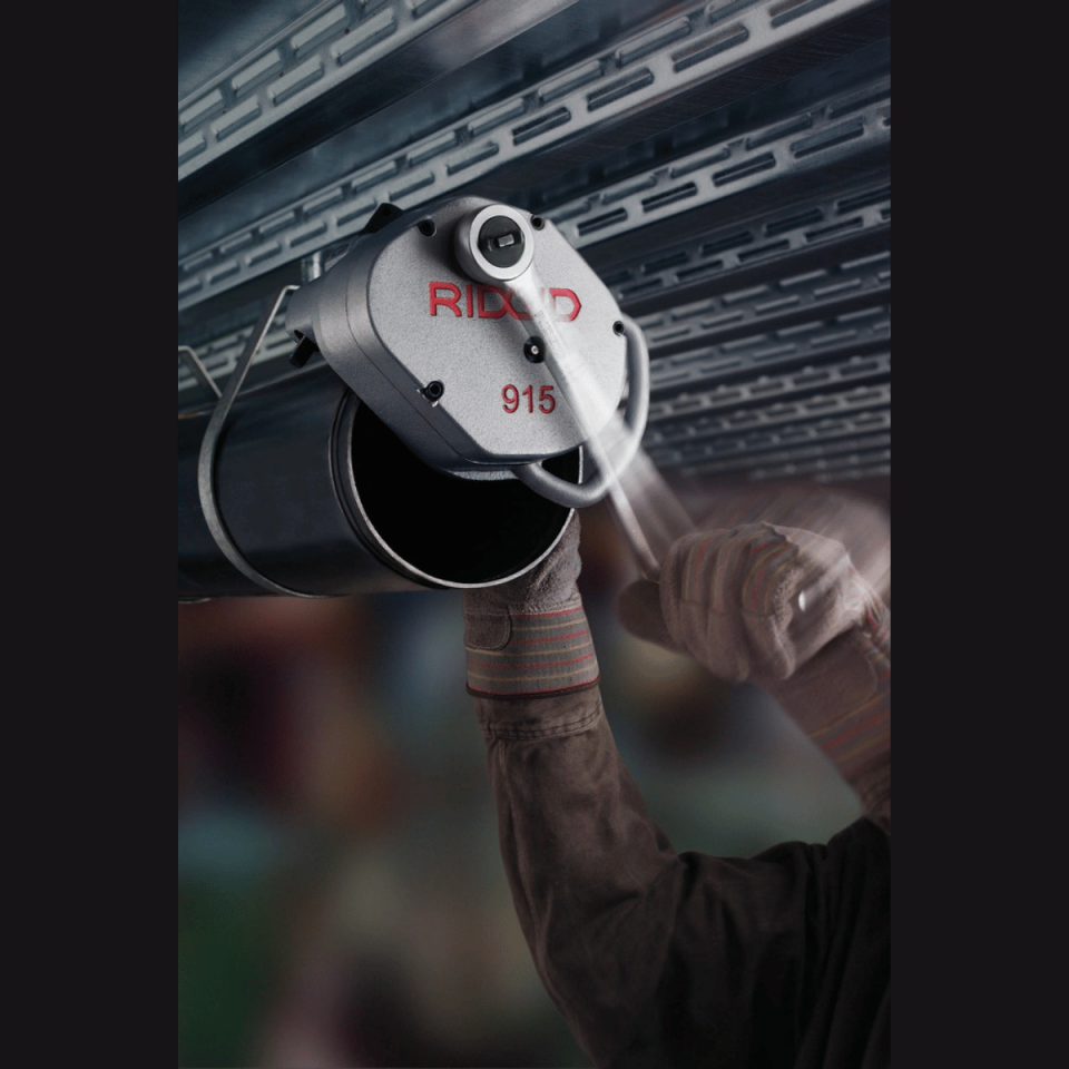 Ridgid 915 Yerinde Yiv Açma Aleti