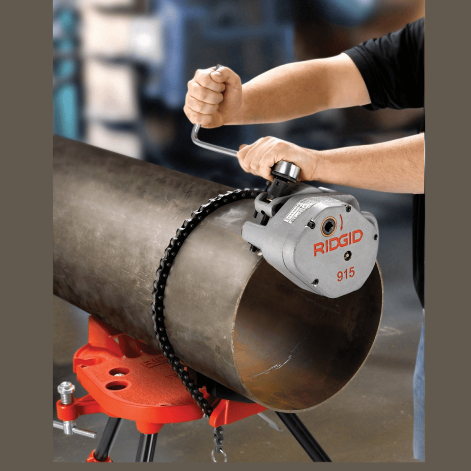 Ridgid 3 Ayaklı Zincirli Sehpa 1/8 inç - 6 inç