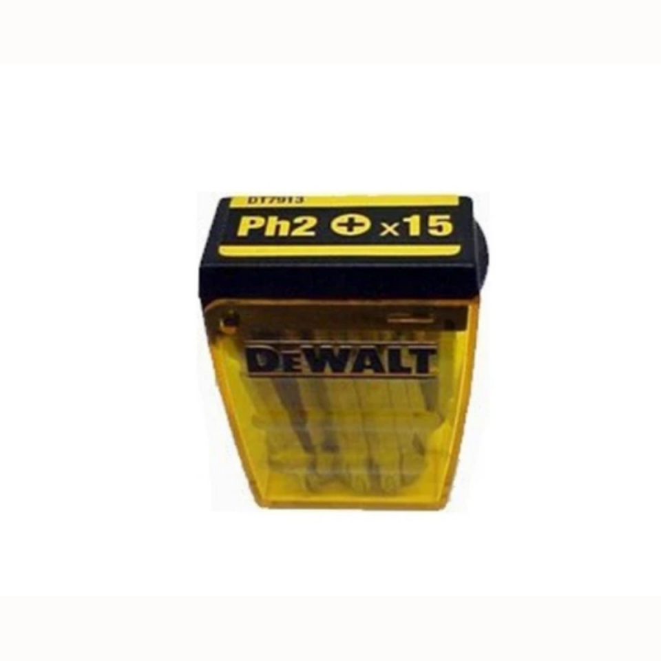 DEWALT TORNAVİDA UCU PH2   15'Lİ BİST UÇ DT7913