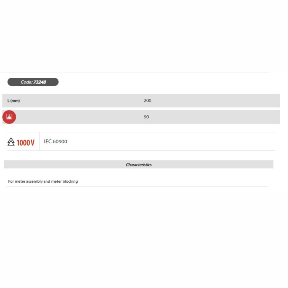 YALITIMLI KİLİTLEME PENSESİ 150 mm 1000 V