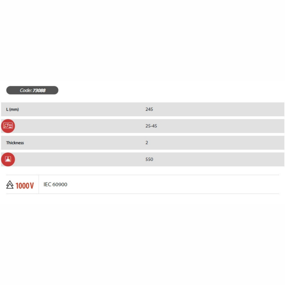 EGA MASTER 1000 V İZOLELİ KABLO SOYMA PENSESİ 20-45 mm