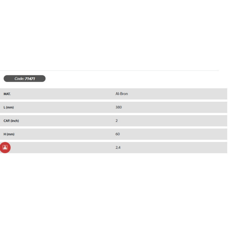EGA MASTER KIVILCIM ÇIKARMAYAN ÇELİK BORU KESME ANAHTARI Al-Bron