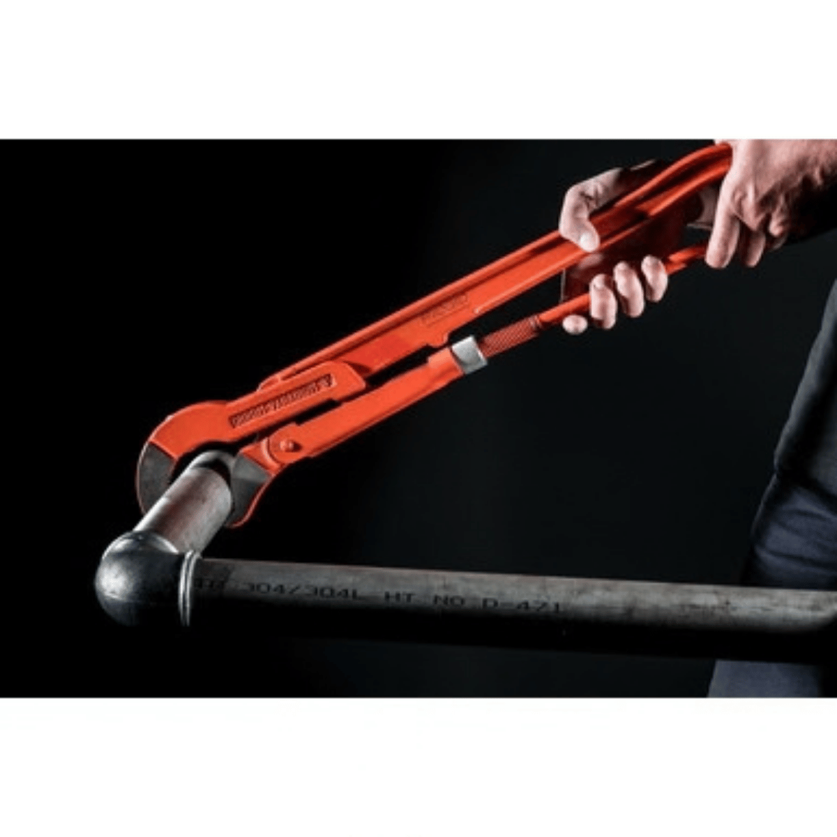 Ridgid Maşalı Boru Anahtarı 90 Derece Çeneli 2 inç
